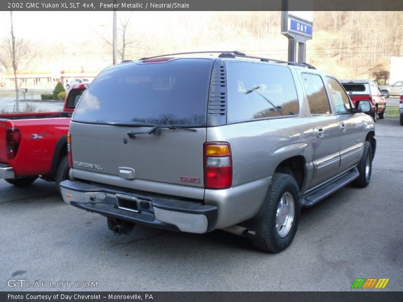 Pewter Metallic / Neutral/Shale 2002 GMC Yukon XL SLT 4x4