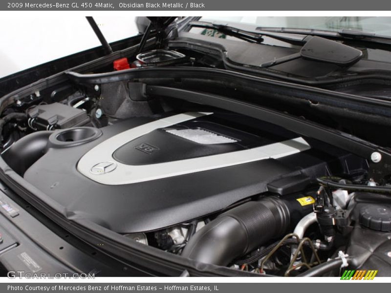 Obsidian Black Metallic / Black 2009 Mercedes-Benz GL 450 4Matic
