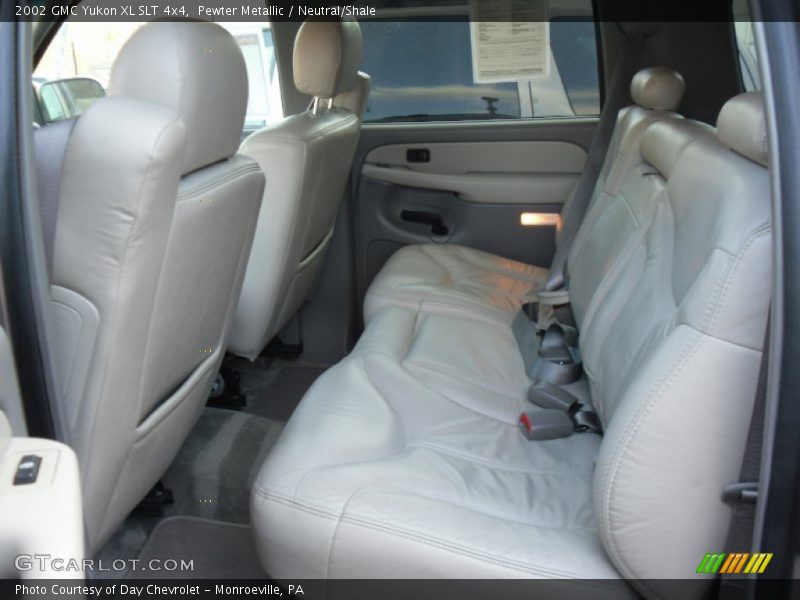 Pewter Metallic / Neutral/Shale 2002 GMC Yukon XL SLT 4x4