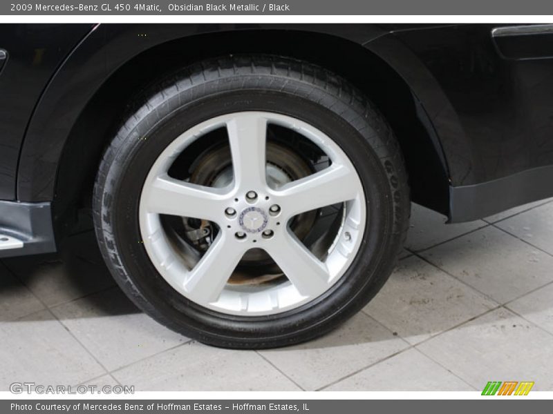 Obsidian Black Metallic / Black 2009 Mercedes-Benz GL 450 4Matic