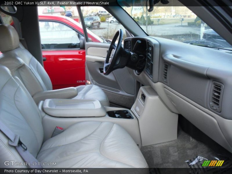 Pewter Metallic / Neutral/Shale 2002 GMC Yukon XL SLT 4x4