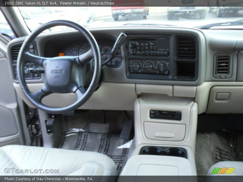 Pewter Metallic / Neutral/Shale 2002 GMC Yukon XL SLT 4x4