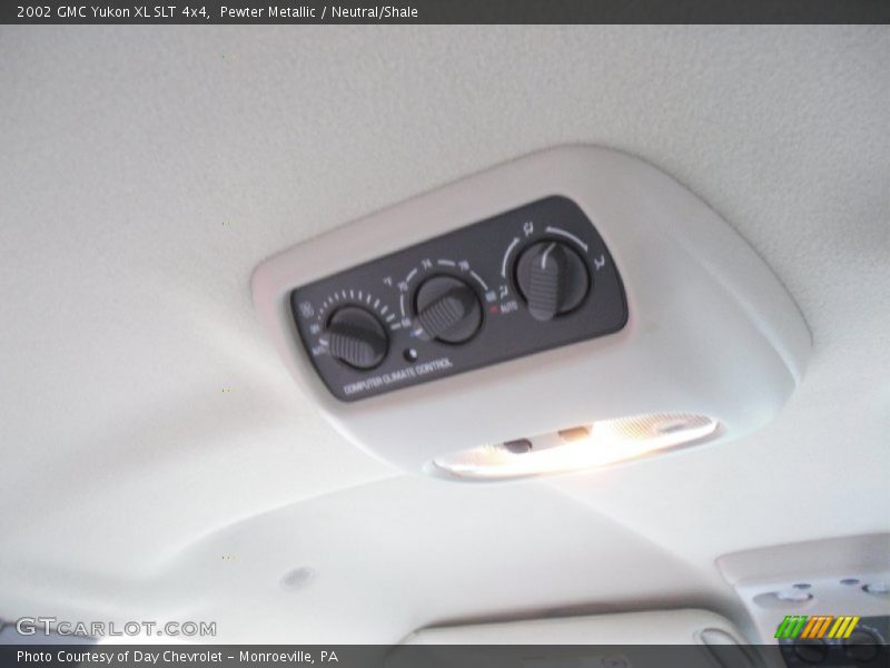 Pewter Metallic / Neutral/Shale 2002 GMC Yukon XL SLT 4x4