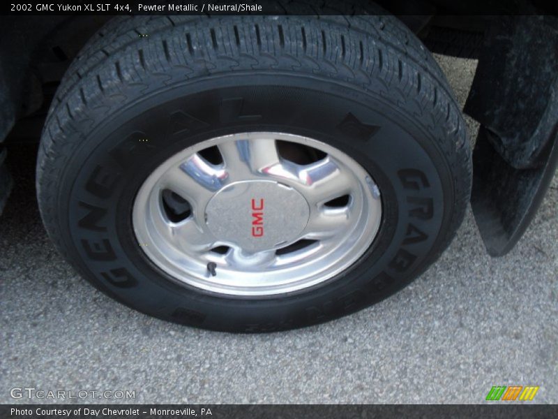 Pewter Metallic / Neutral/Shale 2002 GMC Yukon XL SLT 4x4