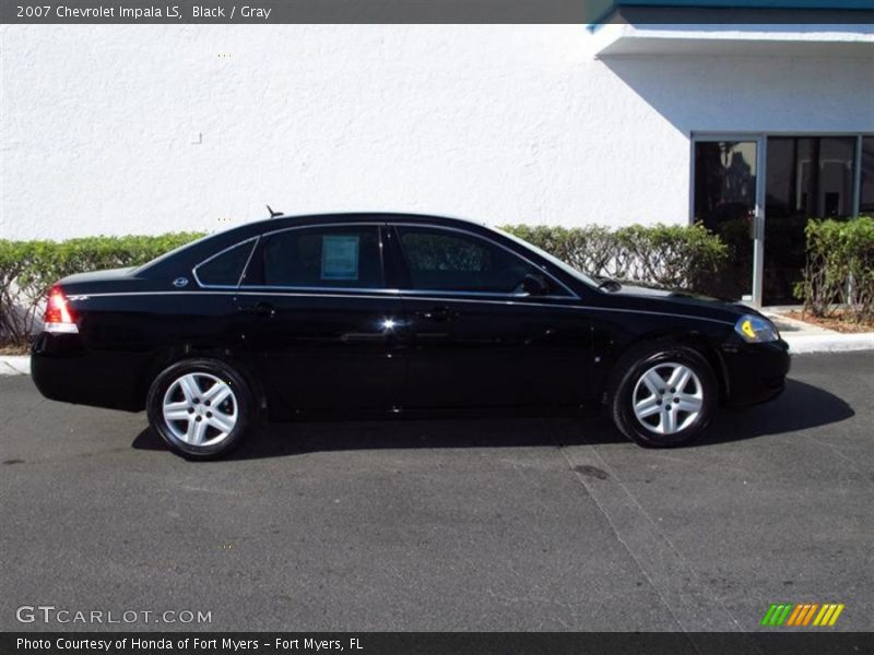 Black / Gray 2007 Chevrolet Impala LS