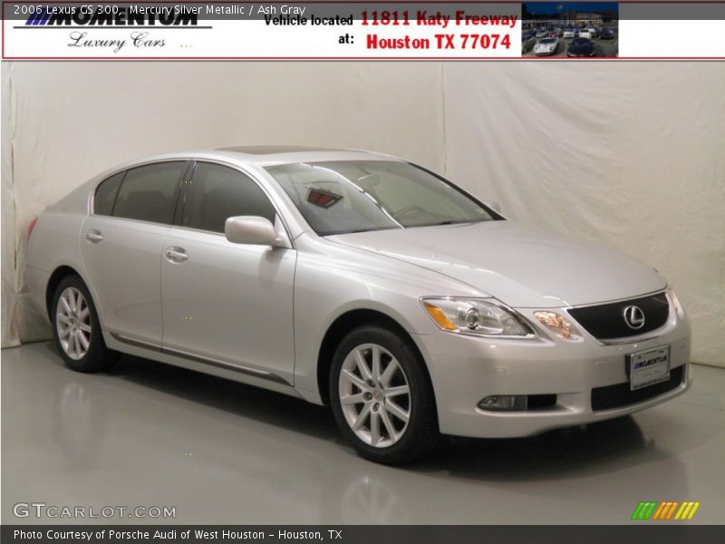 Mercury Silver Metallic / Ash Gray 2006 Lexus GS 300