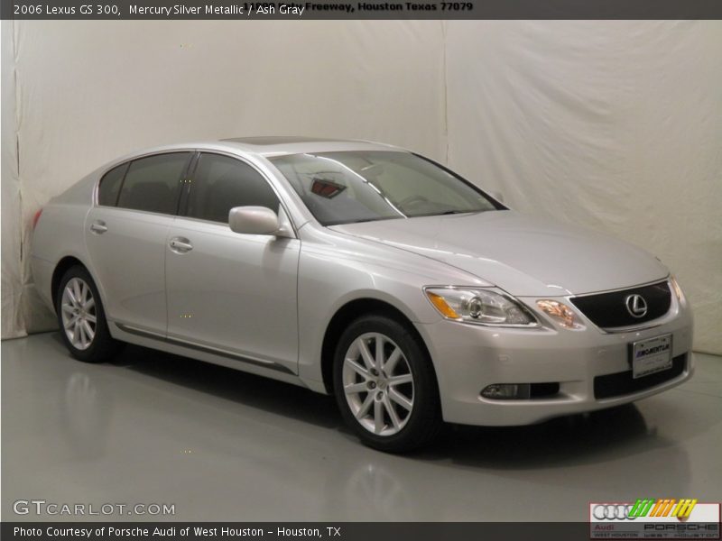 Mercury Silver Metallic / Ash Gray 2006 Lexus GS 300