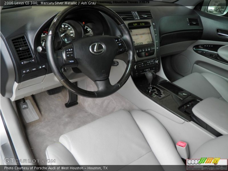 Mercury Silver Metallic / Ash Gray 2006 Lexus GS 300