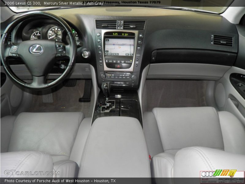 Mercury Silver Metallic / Ash Gray 2006 Lexus GS 300