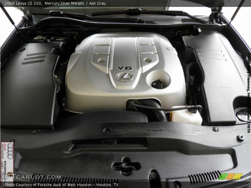 Mercury Silver Metallic / Ash Gray 2006 Lexus GS 300