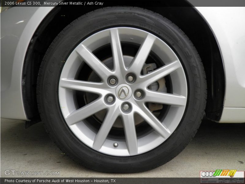Mercury Silver Metallic / Ash Gray 2006 Lexus GS 300