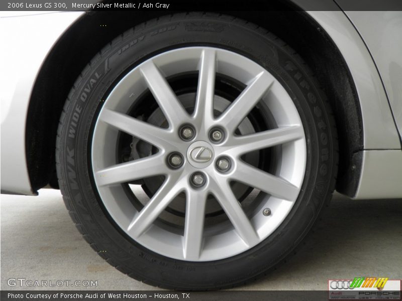 Mercury Silver Metallic / Ash Gray 2006 Lexus GS 300