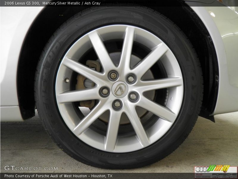 Mercury Silver Metallic / Ash Gray 2006 Lexus GS 300