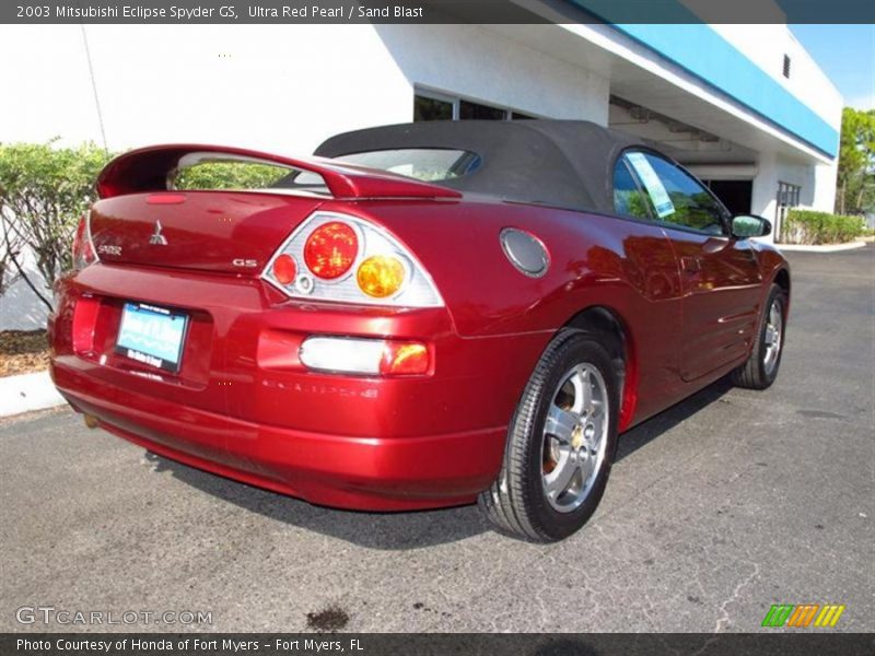 Ultra Red Pearl / Sand Blast 2003 Mitsubishi Eclipse Spyder GS
