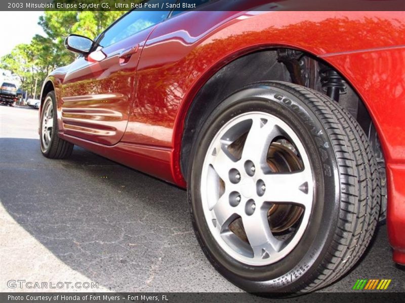 Ultra Red Pearl / Sand Blast 2003 Mitsubishi Eclipse Spyder GS