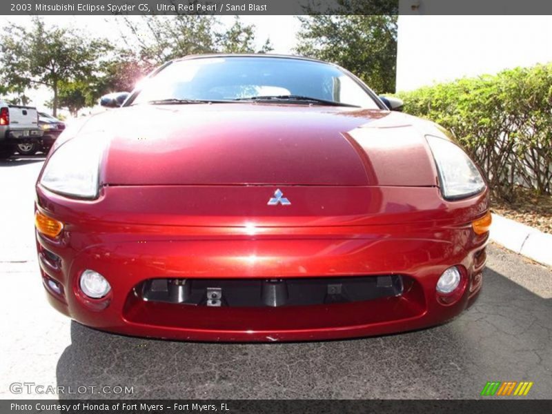 Ultra Red Pearl / Sand Blast 2003 Mitsubishi Eclipse Spyder GS