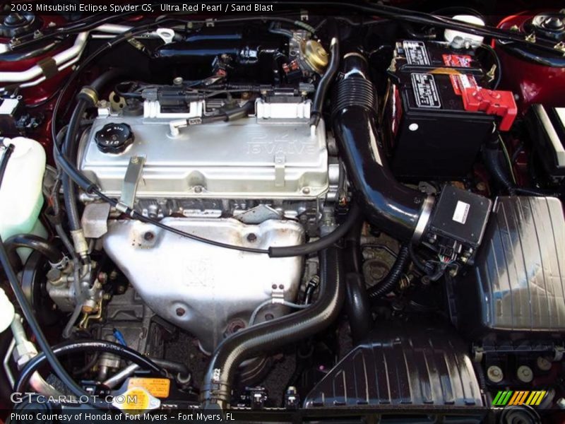 Ultra Red Pearl / Sand Blast 2003 Mitsubishi Eclipse Spyder GS