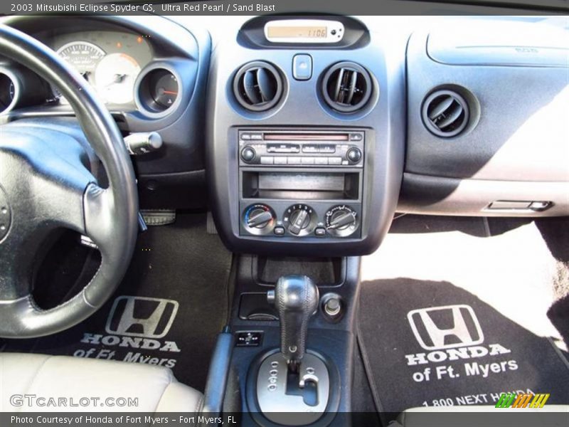 Ultra Red Pearl / Sand Blast 2003 Mitsubishi Eclipse Spyder GS