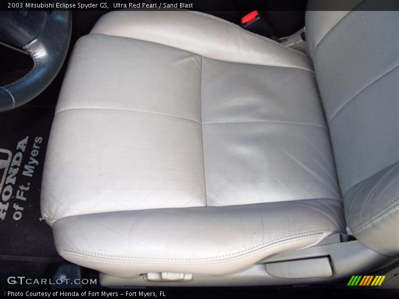 Ultra Red Pearl / Sand Blast 2003 Mitsubishi Eclipse Spyder GS