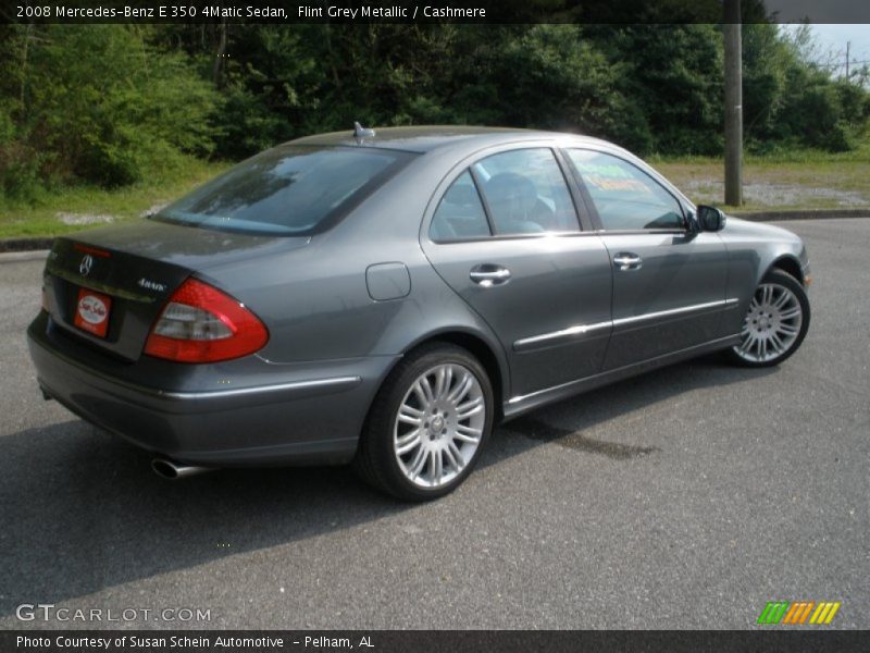 Flint Grey Metallic / Cashmere 2008 Mercedes-Benz E 350 4Matic Sedan