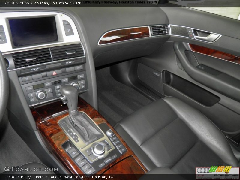 Ibis White / Black 2008 Audi A6 3.2 Sedan