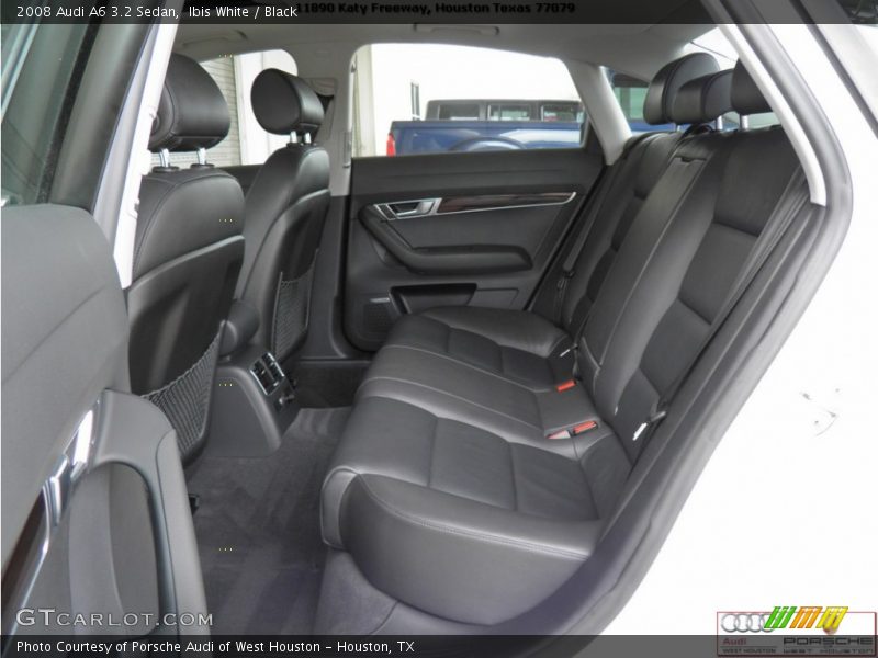 Ibis White / Black 2008 Audi A6 3.2 Sedan