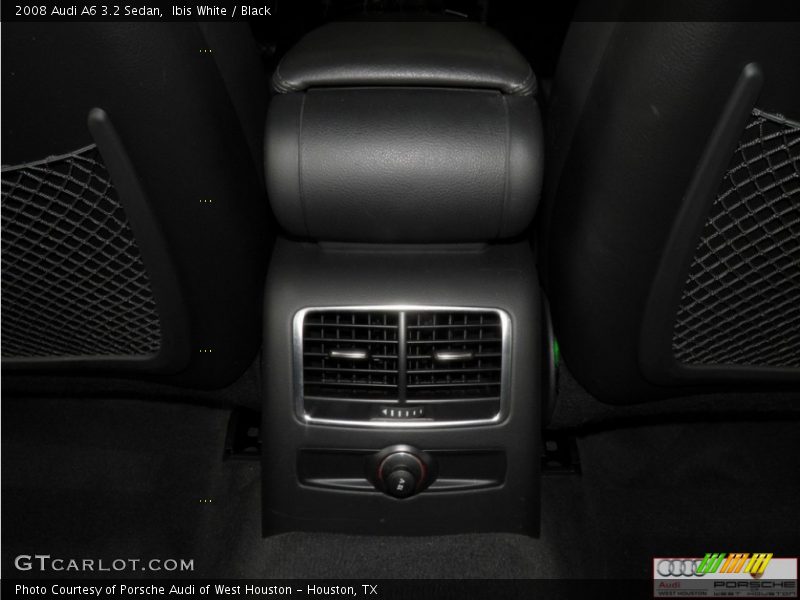 Ibis White / Black 2008 Audi A6 3.2 Sedan