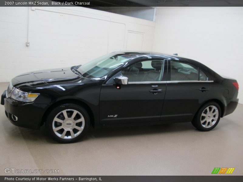 Black / Dark Charcoal 2007 Lincoln MKZ Sedan