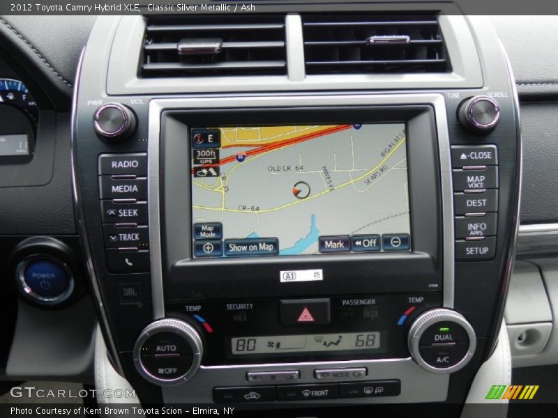 Classic Silver Metallic / Ash 2012 Toyota Camry Hybrid XLE