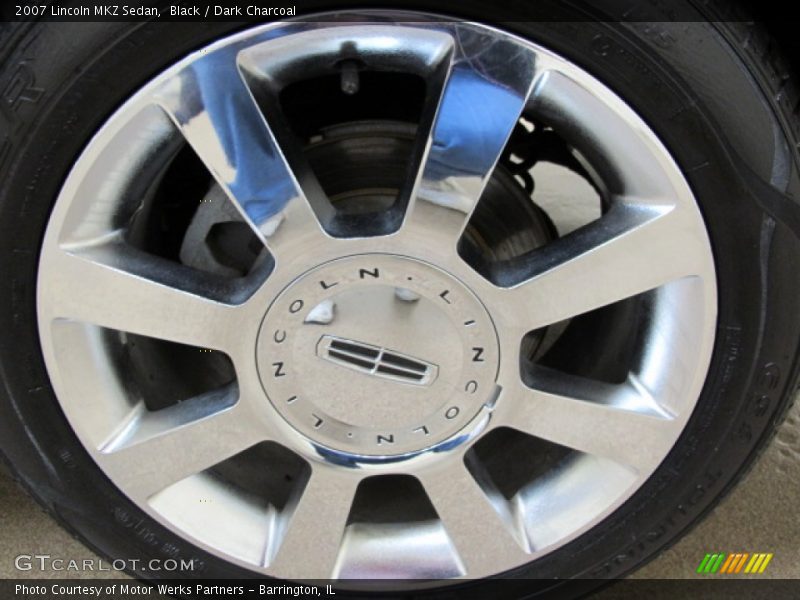 Black / Dark Charcoal 2007 Lincoln MKZ Sedan