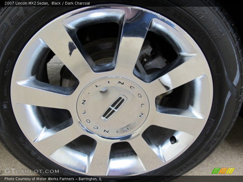 Black / Dark Charcoal 2007 Lincoln MKZ Sedan