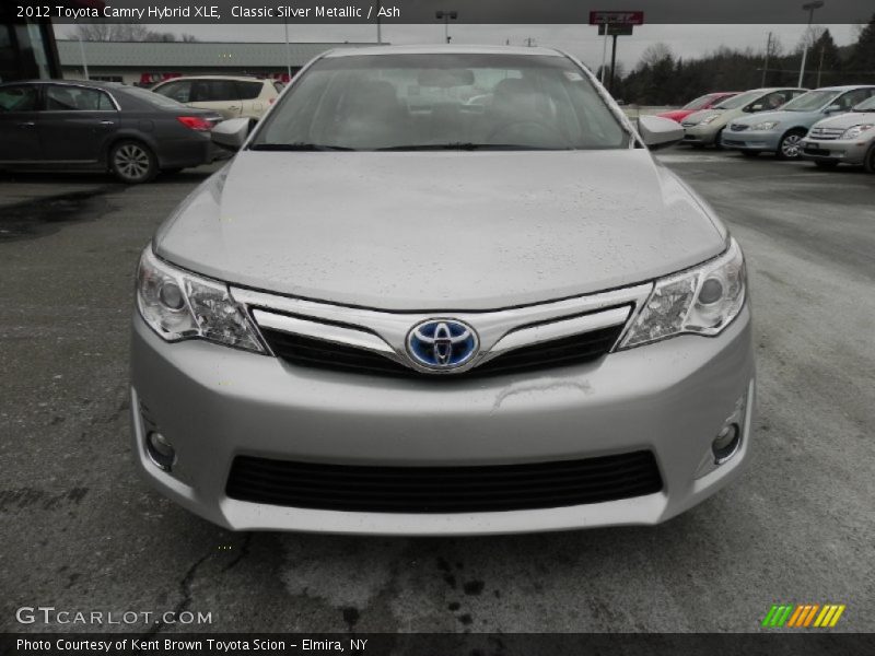 Classic Silver Metallic / Ash 2012 Toyota Camry Hybrid XLE