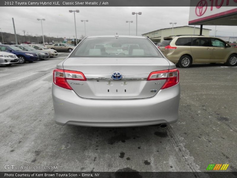 Classic Silver Metallic / Ash 2012 Toyota Camry Hybrid XLE