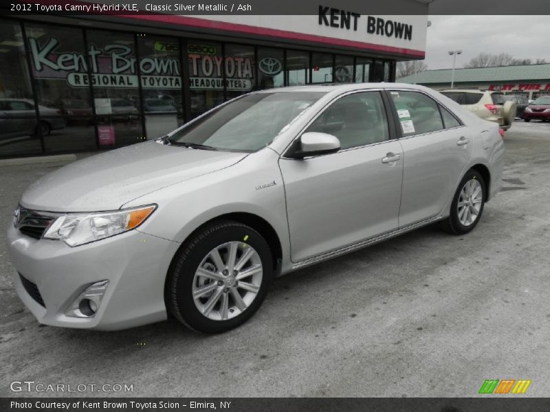 Classic Silver Metallic / Ash 2012 Toyota Camry Hybrid XLE