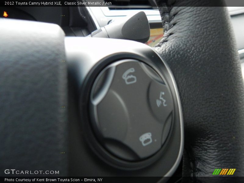 Classic Silver Metallic / Ash 2012 Toyota Camry Hybrid XLE