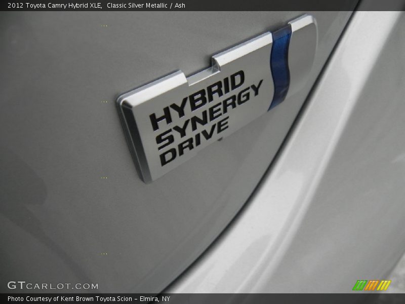 Classic Silver Metallic / Ash 2012 Toyota Camry Hybrid XLE