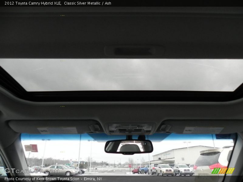 Classic Silver Metallic / Ash 2012 Toyota Camry Hybrid XLE