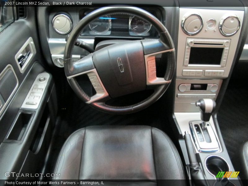 Black / Dark Charcoal 2007 Lincoln MKZ Sedan