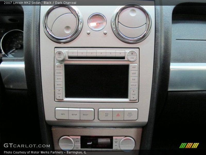 Black / Dark Charcoal 2007 Lincoln MKZ Sedan