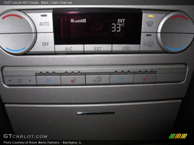 Black / Dark Charcoal 2007 Lincoln MKZ Sedan