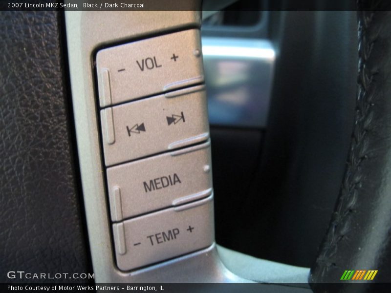 Black / Dark Charcoal 2007 Lincoln MKZ Sedan