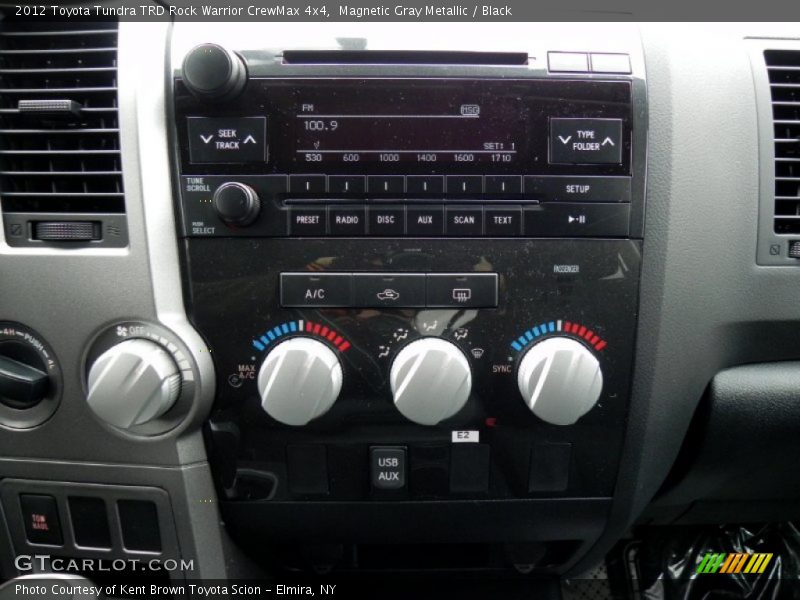 Magnetic Gray Metallic / Black 2012 Toyota Tundra TRD Rock Warrior CrewMax 4x4