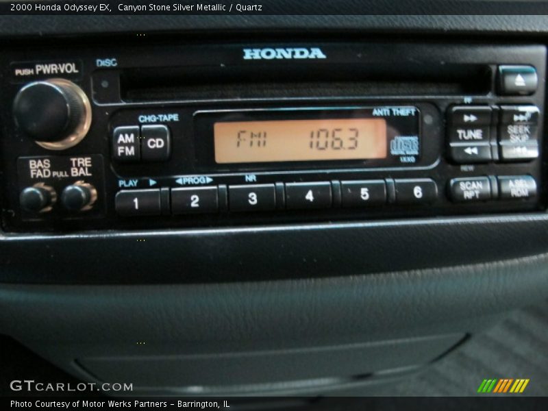 Canyon Stone Silver Metallic / Quartz 2000 Honda Odyssey EX