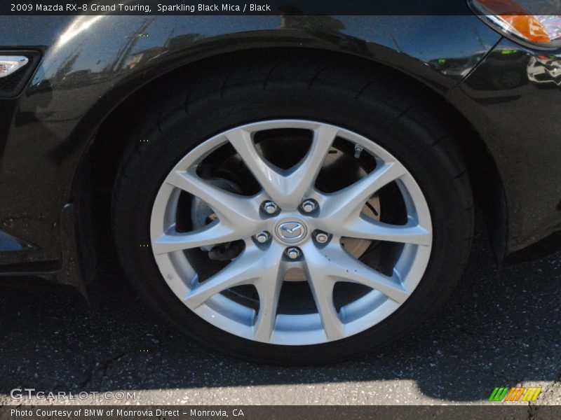 Sparkling Black Mica / Black 2009 Mazda RX-8 Grand Touring