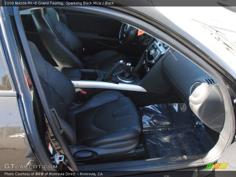Sparkling Black Mica / Black 2009 Mazda RX-8 Grand Touring