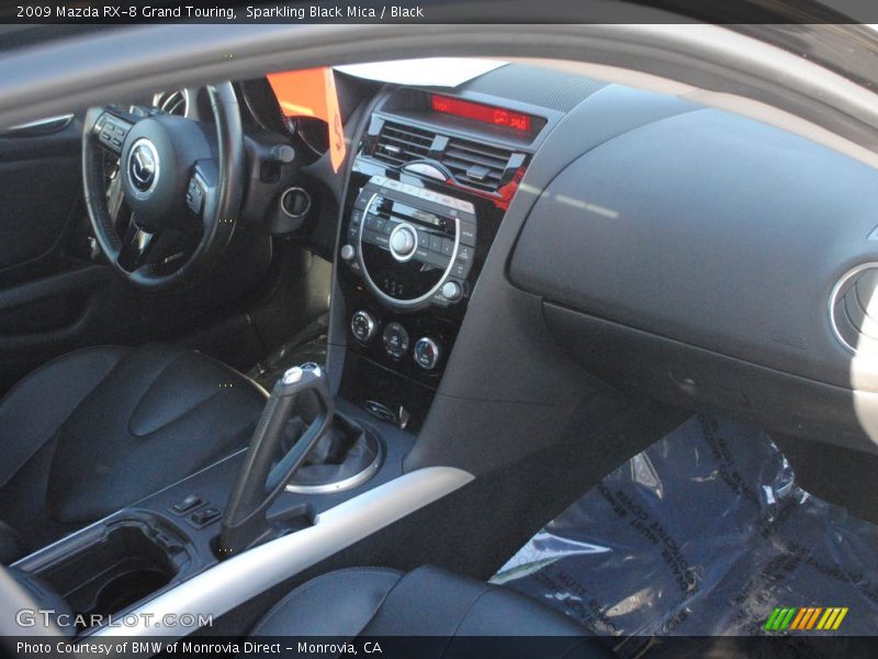 Sparkling Black Mica / Black 2009 Mazda RX-8 Grand Touring