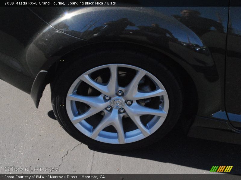 Sparkling Black Mica / Black 2009 Mazda RX-8 Grand Touring