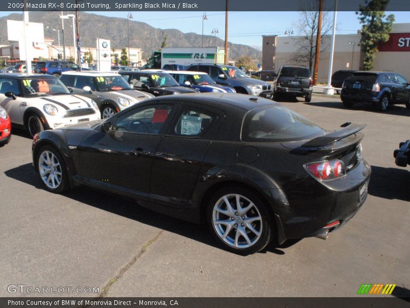 Sparkling Black Mica / Black 2009 Mazda RX-8 Grand Touring