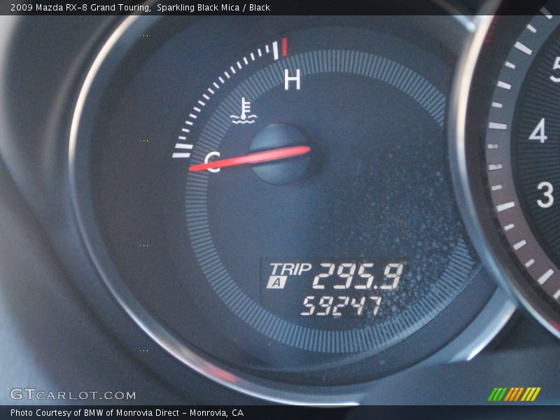 Sparkling Black Mica / Black 2009 Mazda RX-8 Grand Touring