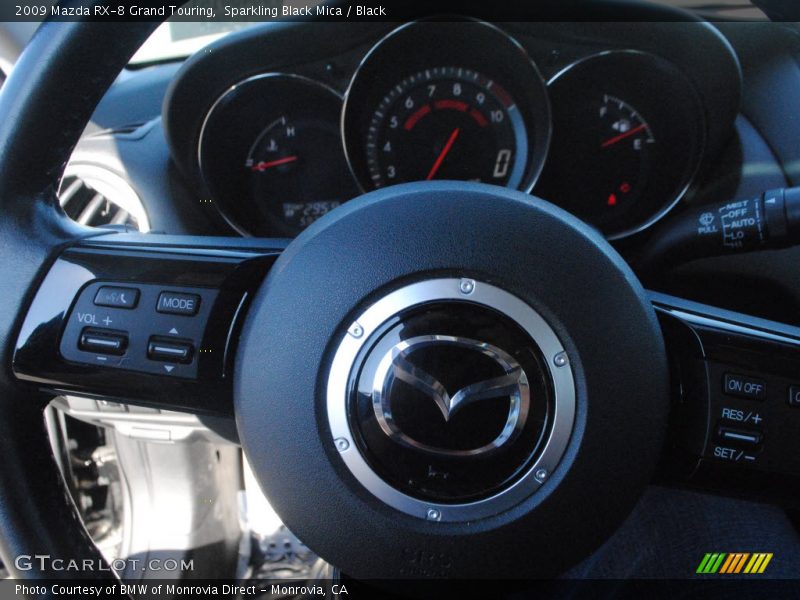 Sparkling Black Mica / Black 2009 Mazda RX-8 Grand Touring
